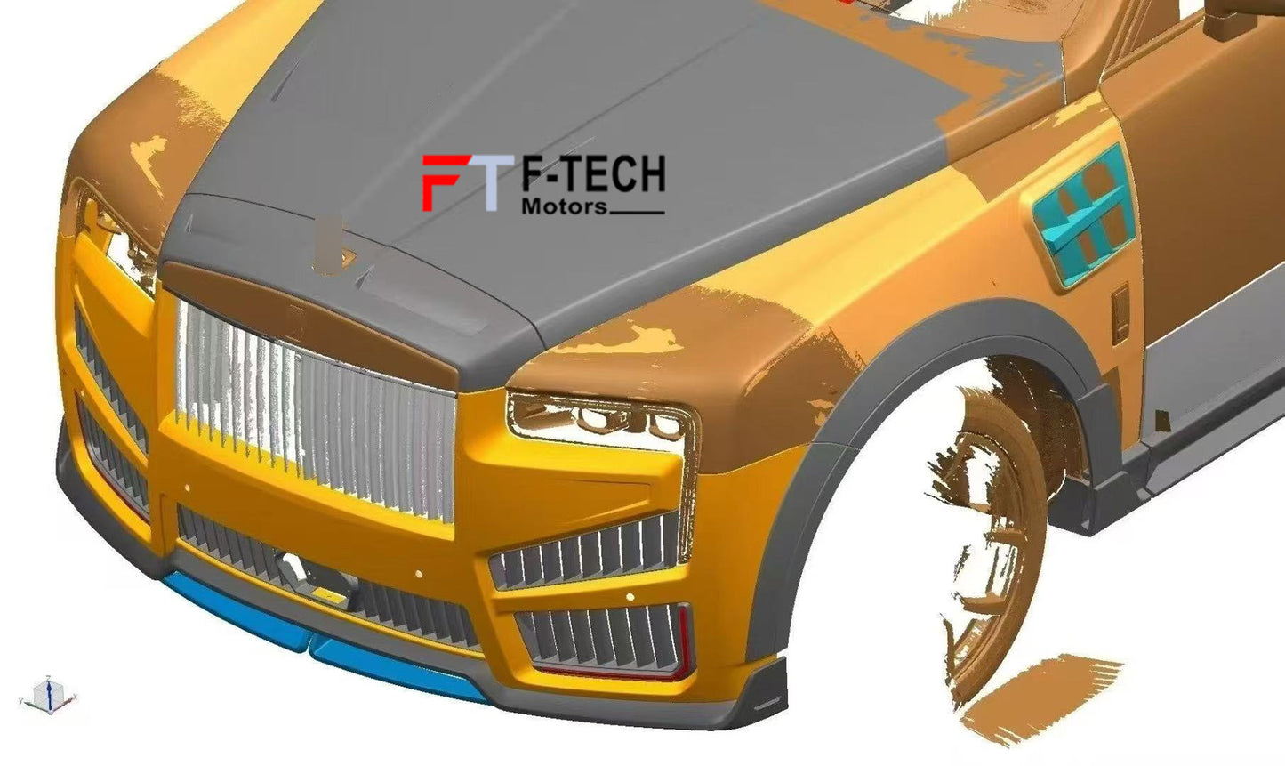 Forged Carbon Fiber Body Kit For Rolls Royce Cullinan 2 2024+ MSY