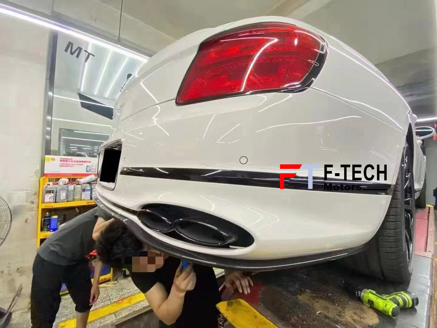Dry Carbon Fiber Aero Kit For Bentley Flying Spur 2019 - 2024 Mansory