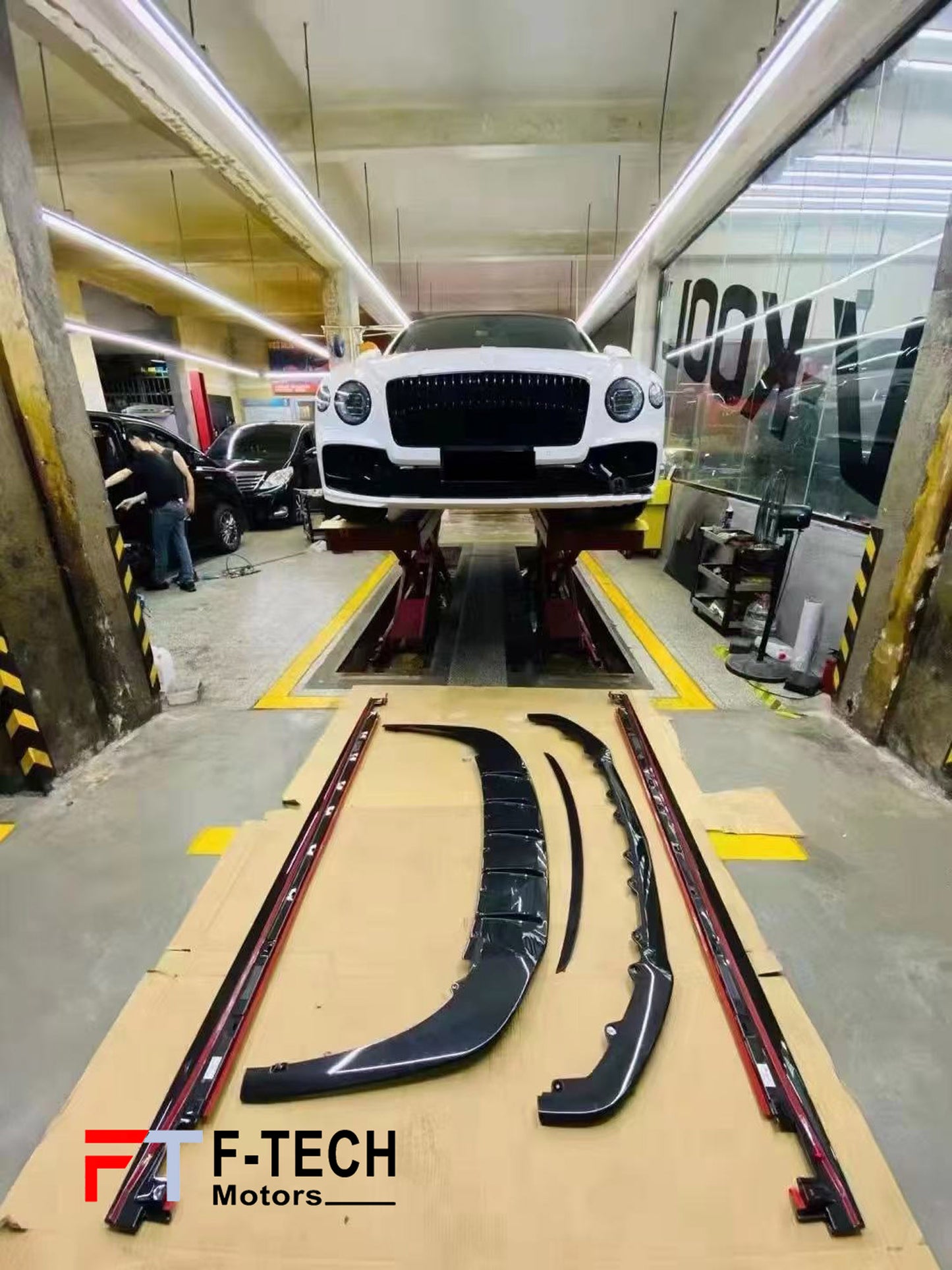 Dry Carbon Fiber Aero Kit For Bentley Flying Spur 2019 - 2024 Mansory