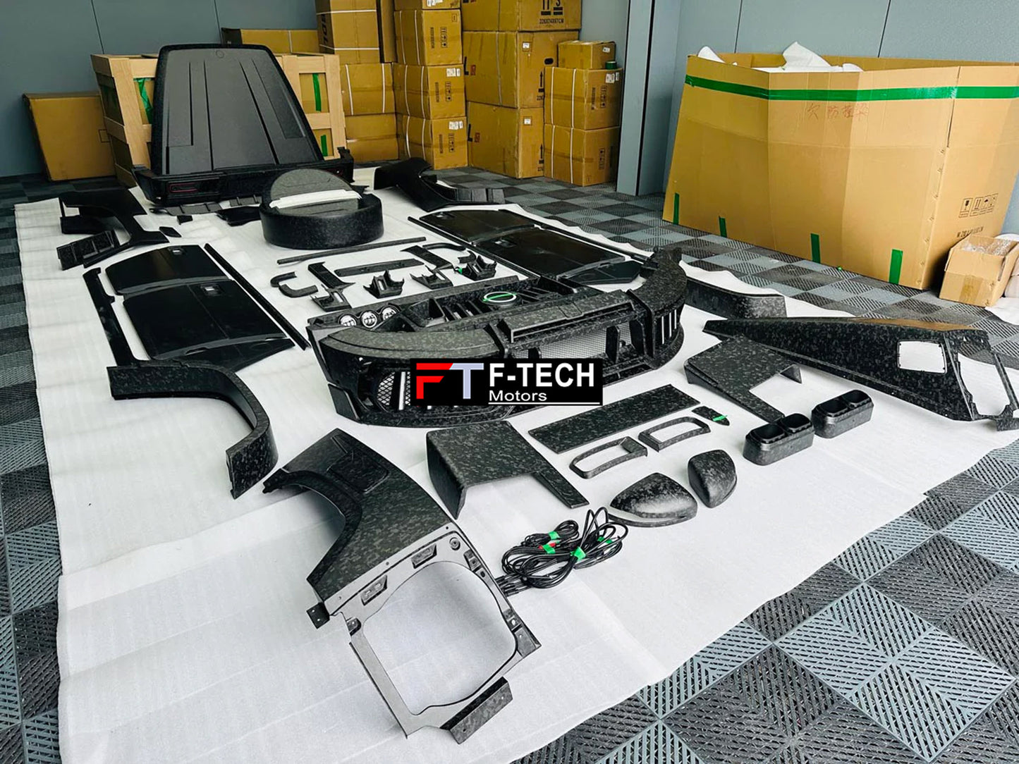 Forged Carbon Upgarde Body Kit For Mercedes Benz G Class W465 G63 AMG 2025+ Mansory