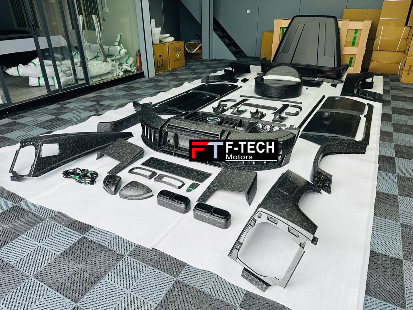 Forged Carbon Upgarde Body Kit For Mercedes Benz G Class W465 G63 AMG 2025+ Mansory