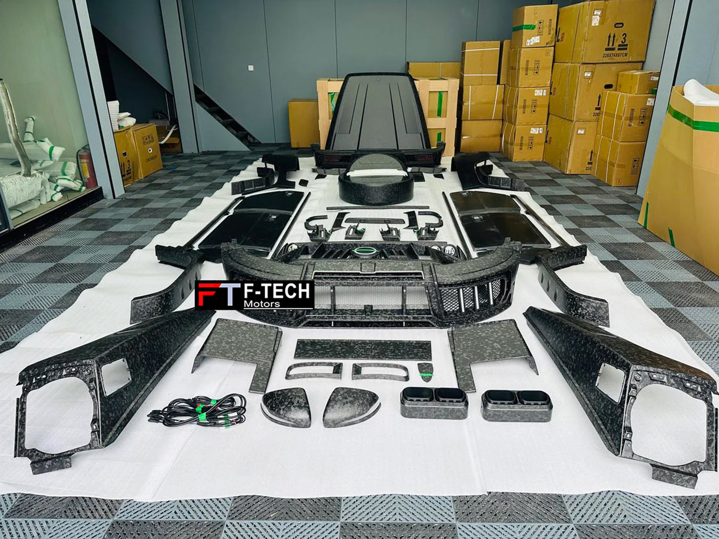 Forged Carbon Upgarde Body Kit For Mercedes Benz G Class W465 G63 AMG 2025+ Mansory
