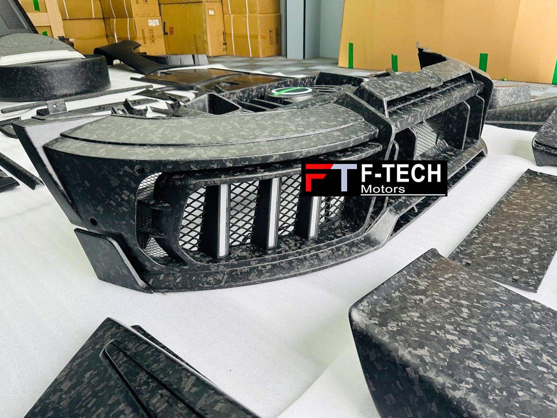 Forged Carbon Upgarde Body Kit For Mercedes Benz G Class W465 G63 AMG 2025+ Mansory
