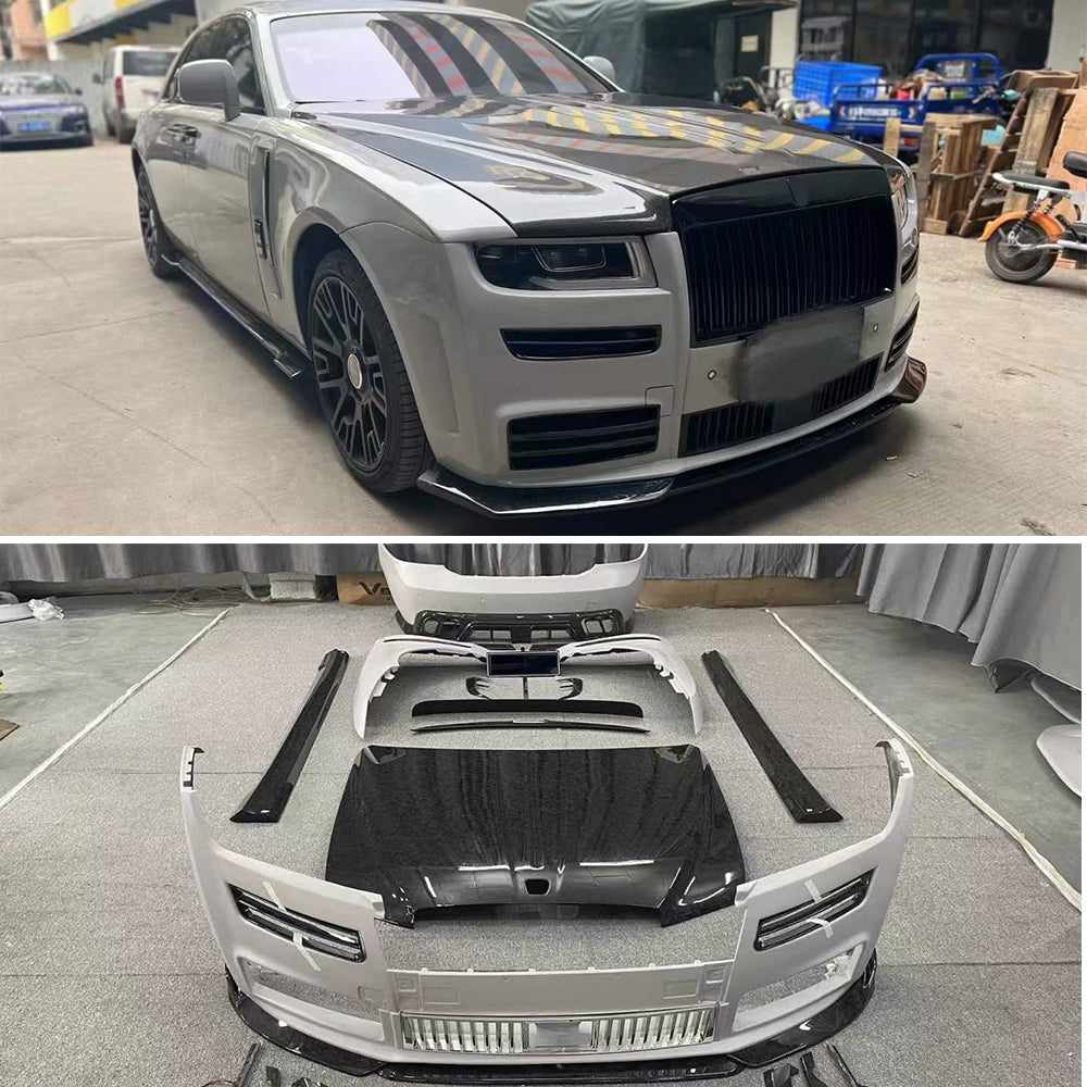 Dry Carbon Fiber Conversion Body Kit For Rolls Royce Ghost 2020 2024 dry-carbon-fiber-conversion-body-kit-for-rolls-royce-ghost-2020-2024