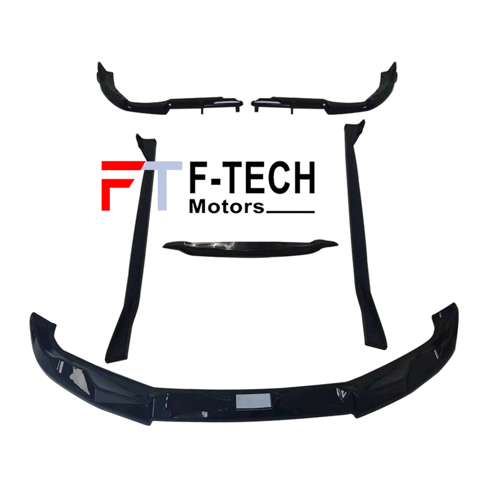 Gloss Black Soft Kit for BMW XM G09 2023+ Front Lip Side Skirts Rear Diffuser Rear Roof Spoiler Maxton