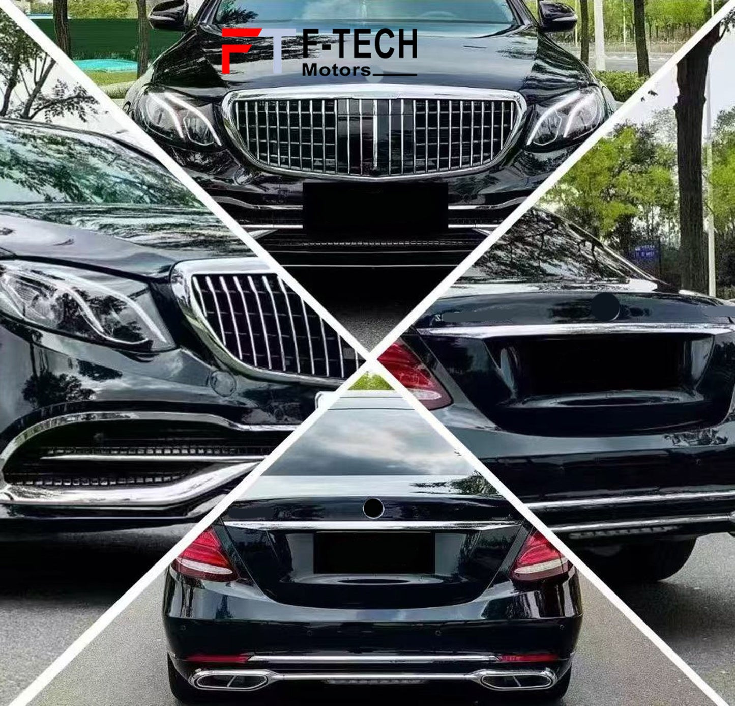 Upgrade Body Kit Maybach For Mercedes Benz E Class W213 2016 - 2020