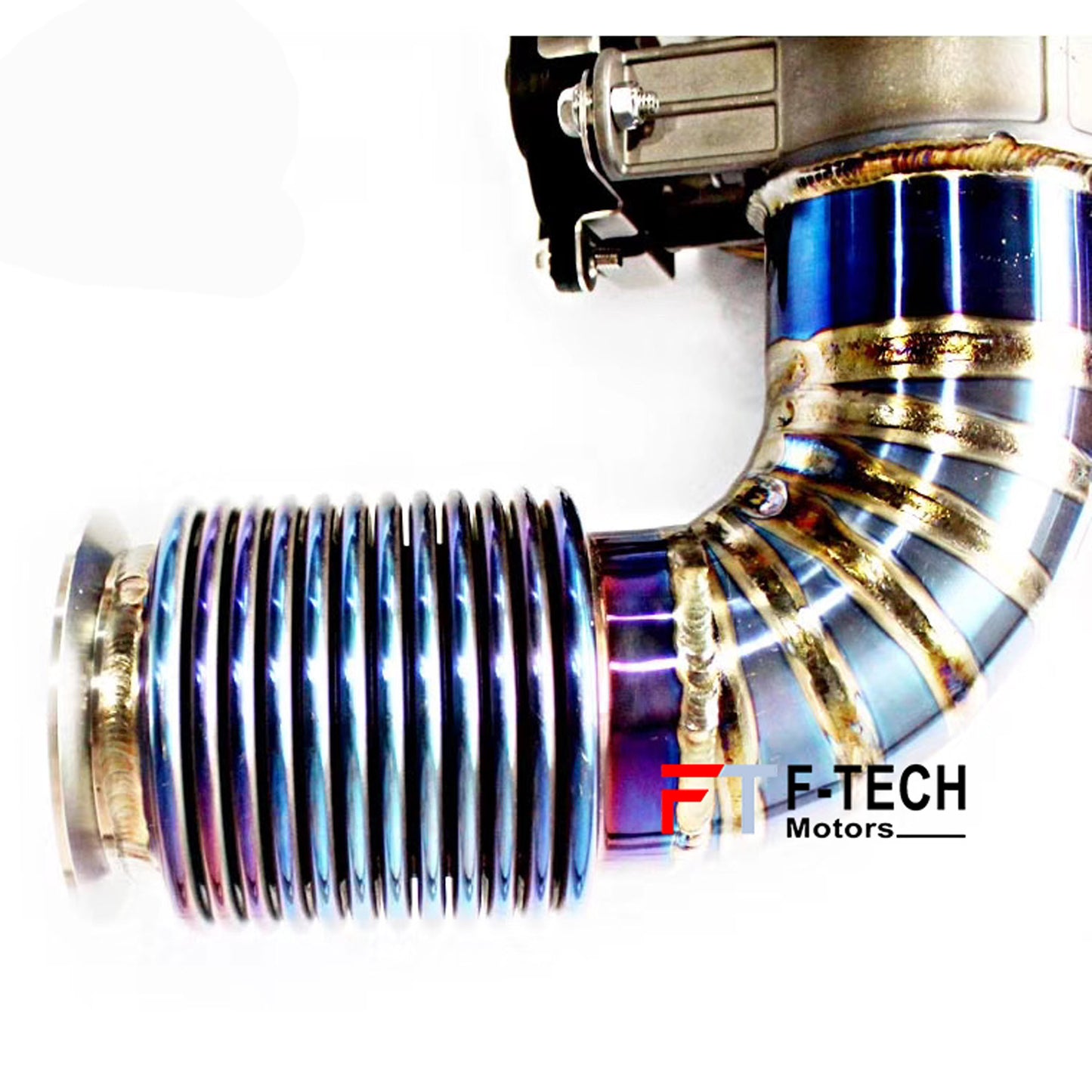 F Tech Motors X Pipe Titanium Catback Exhaust System for McLaren 720S 2017 - 2023 4L