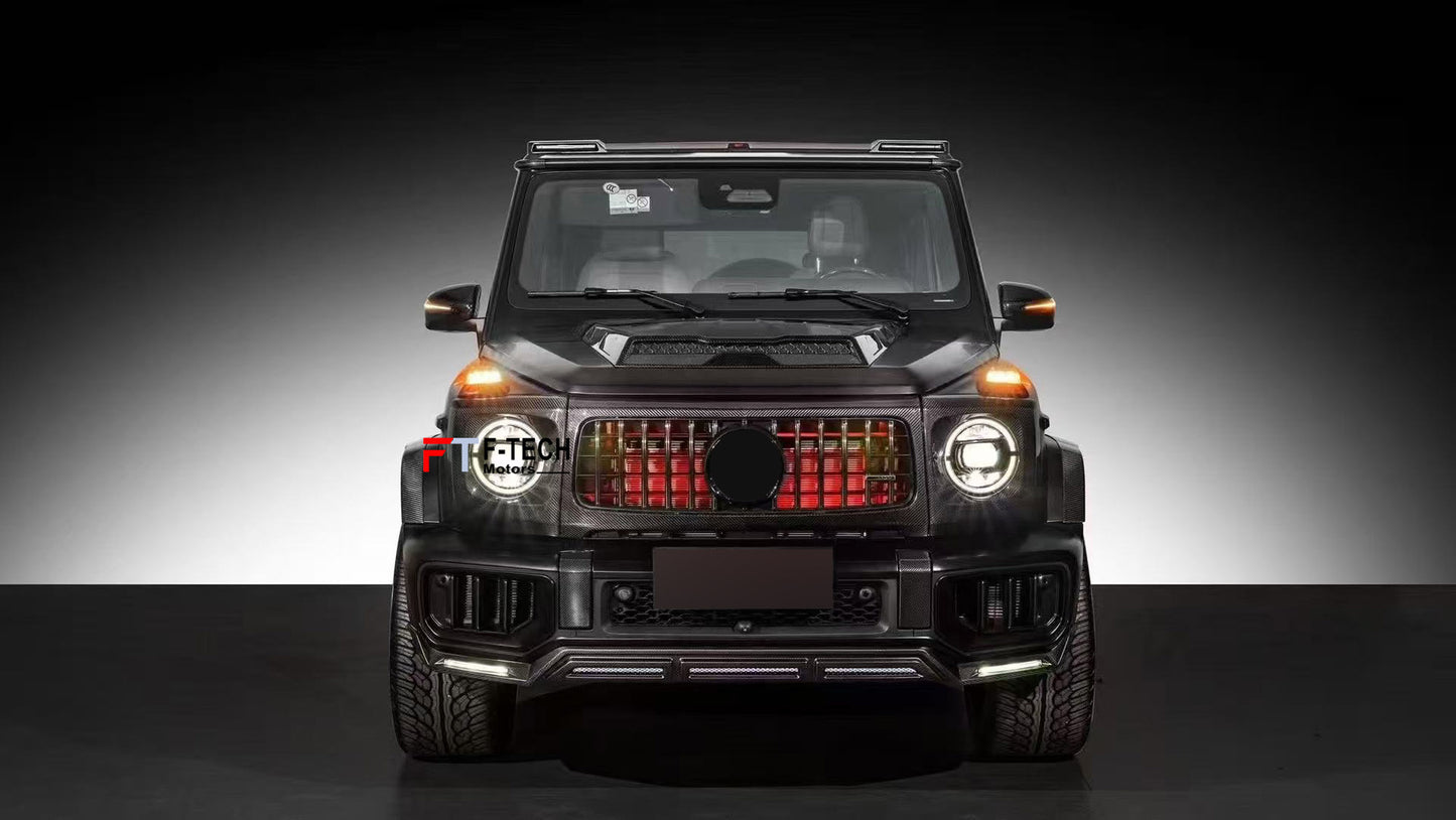 Dry carbon fiber exterior trim kit for Mercedes Benz G Class W465 G63 AMG 2024+