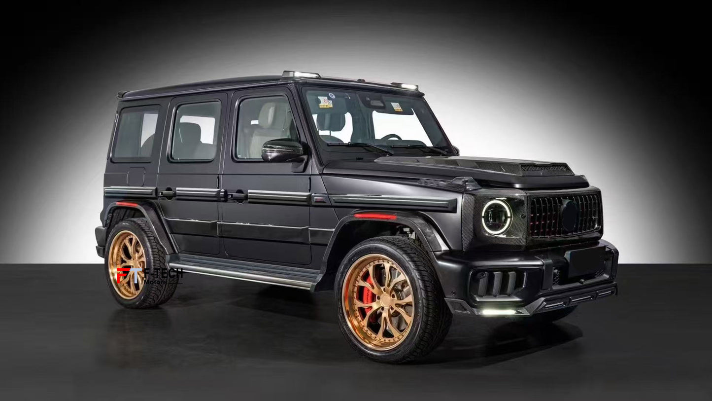 Dry carbon fiber exterior trim kit for Mercedes Benz G Class W465 G63 AMG 2024+