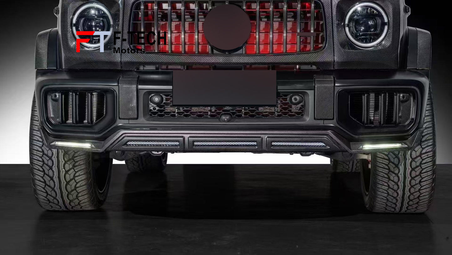 Dry carbon fiber exterior trim kit for Mercedes Benz G Class W465 G63 AMG 2024+