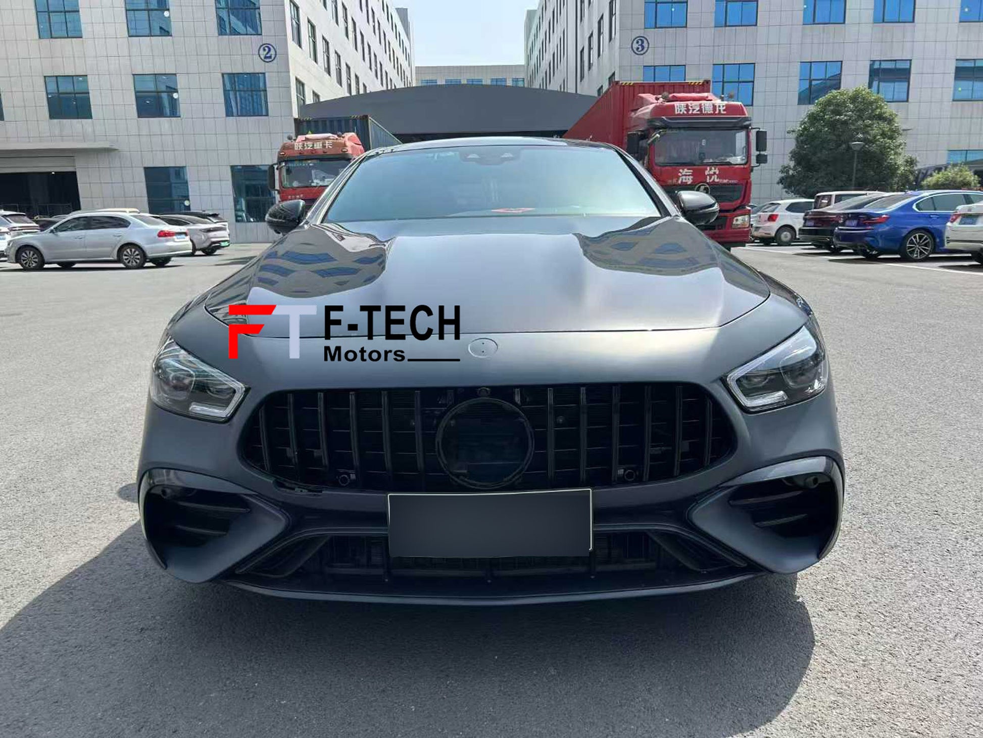 AMG GT 53 Style upgrade body kit for Mercedes AMG GT 50 X290 2019 - 2023