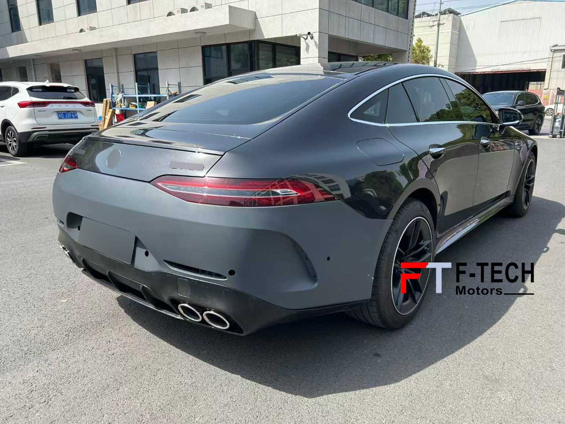 AMG GT 53 Style upgrade body kit for Mercedes AMG GT 50 X290 2019 - 2023
