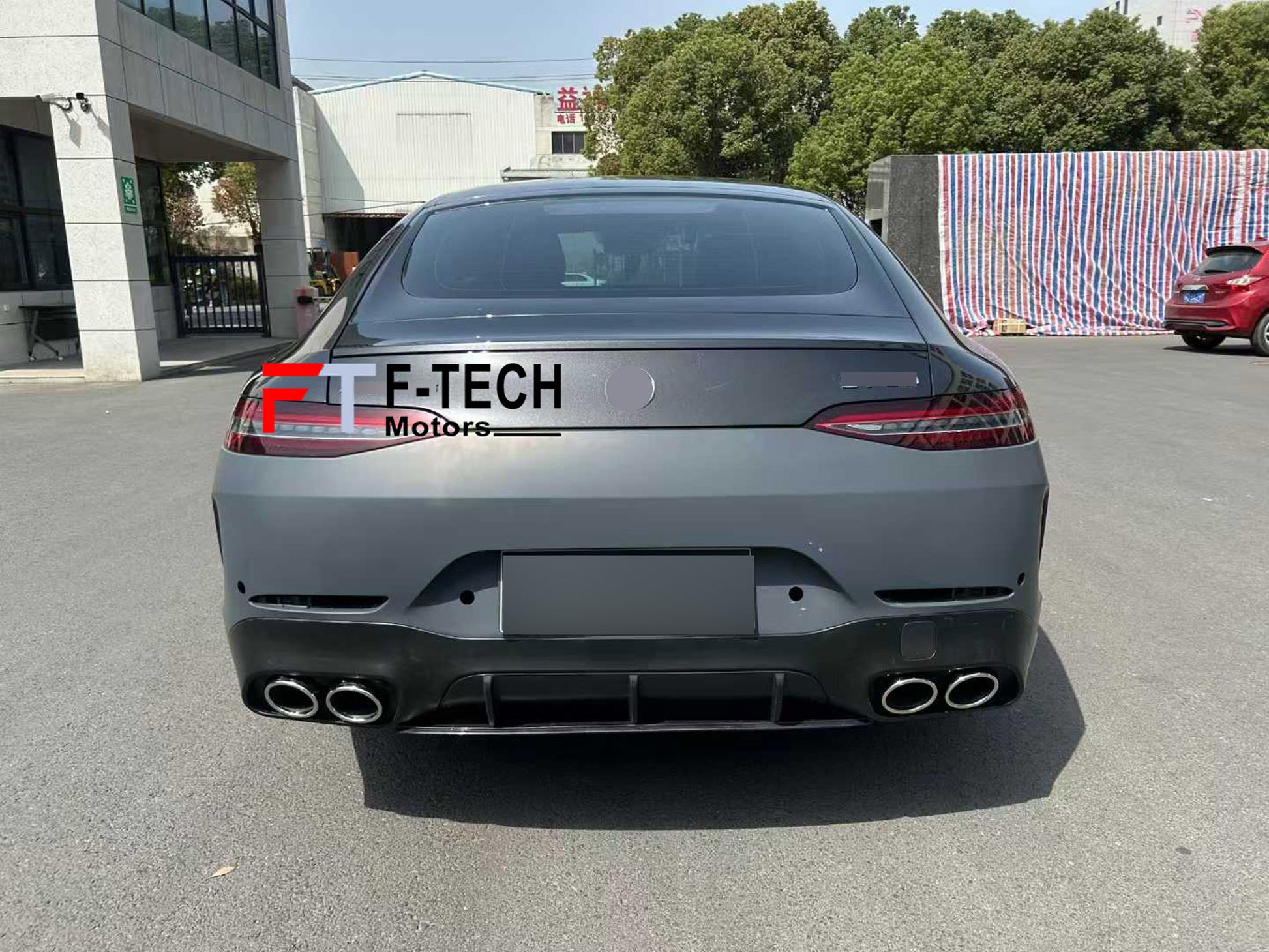 AMG GT 53 Style upgrade body kit for Mercedes AMG GT 50 X290 2019 - 2023