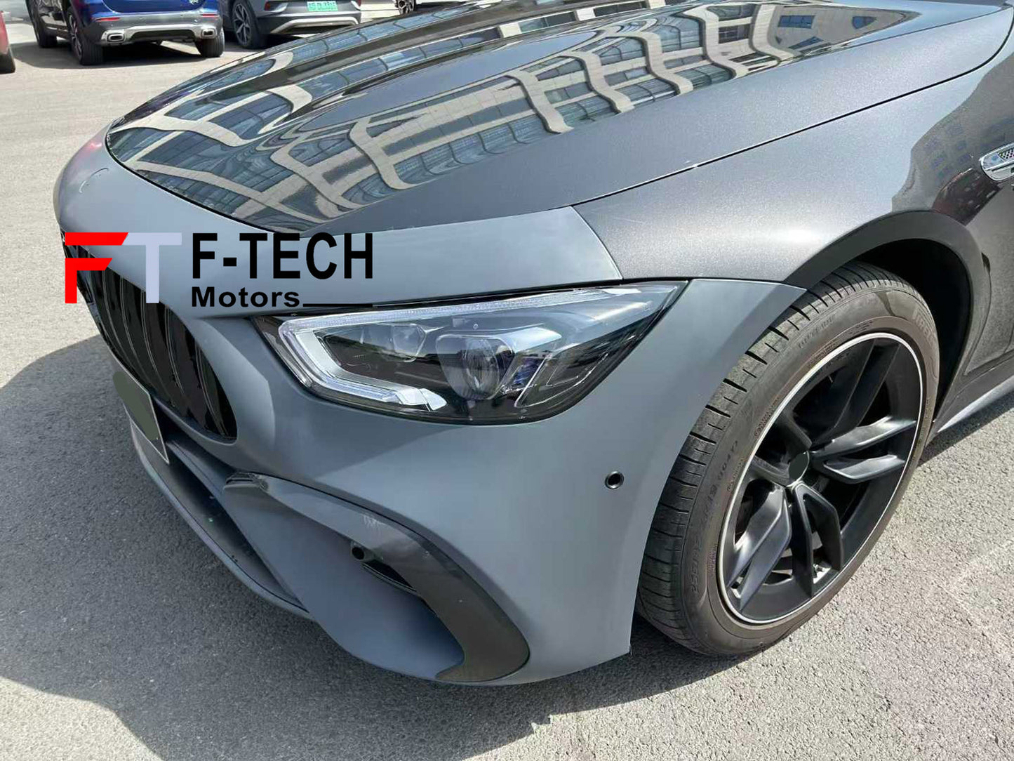 AMG GT 53 Style upgrade body kit for Mercedes AMG GT 50 X290 2019 - 2023