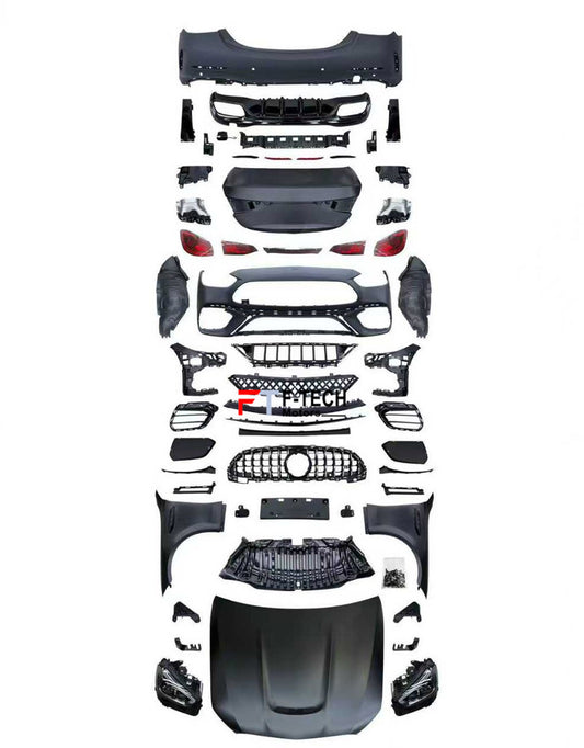 C63 AMG 2025 Look Upgrade Body Kit Mercedes Benz C Class W205 2015 - 2021