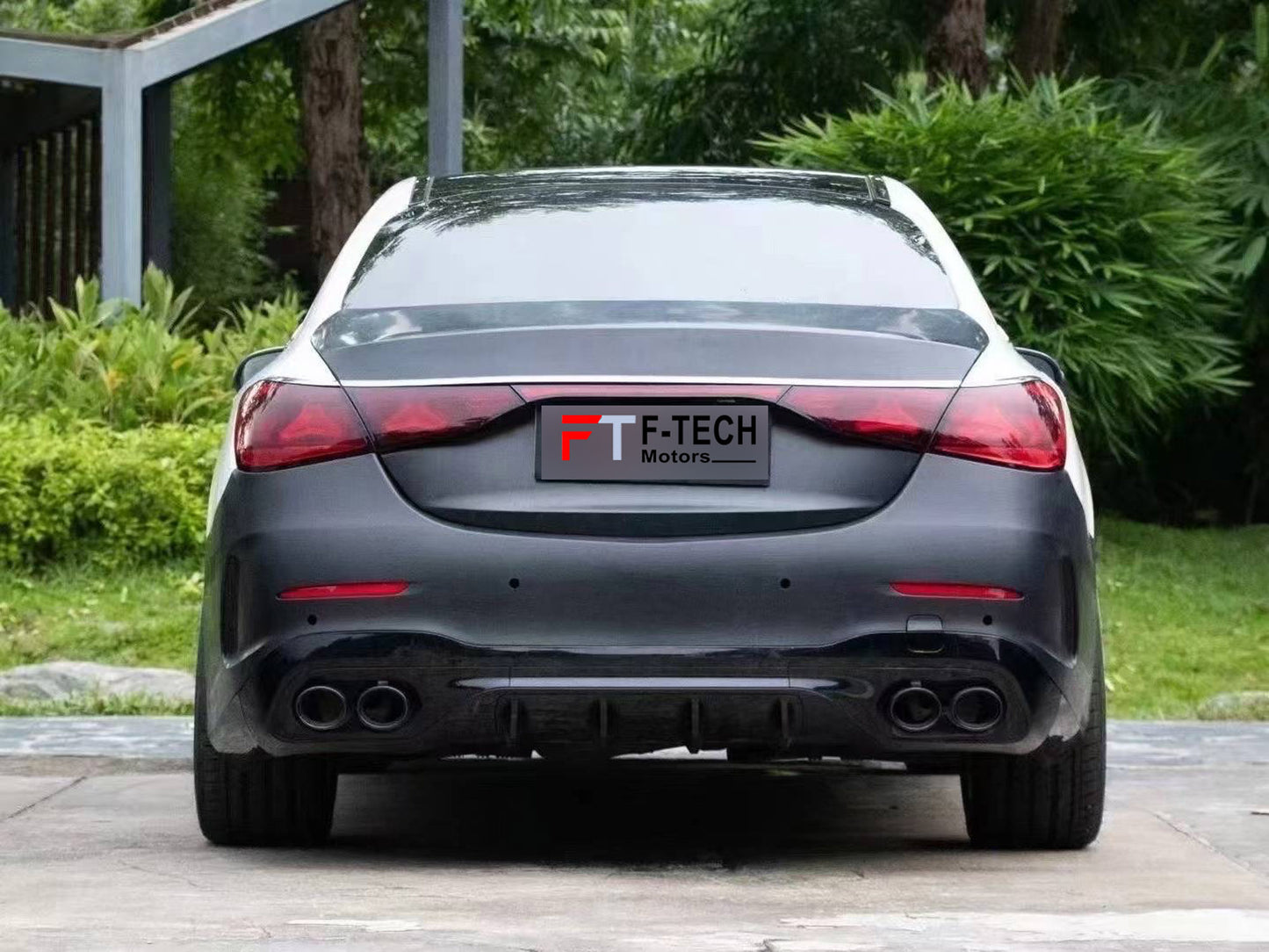 C63S AMG Upgrade Body Kit For Mercedes Benz C Class W205 2015 - 2021