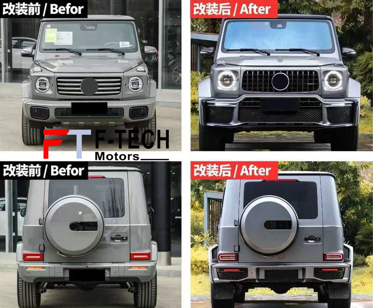 Upgrade Wide Body Kit 800 For Mercedes Benz G Class W465 G63 AMG 2025+ Brabus 800 Wide Star
