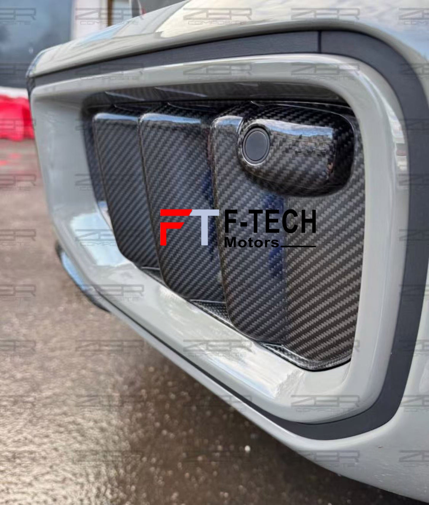 Dry Carbon Fiber Front Bumper Inserts Vents For Mercedes Benz G Class W465 G63 AMG 2025+