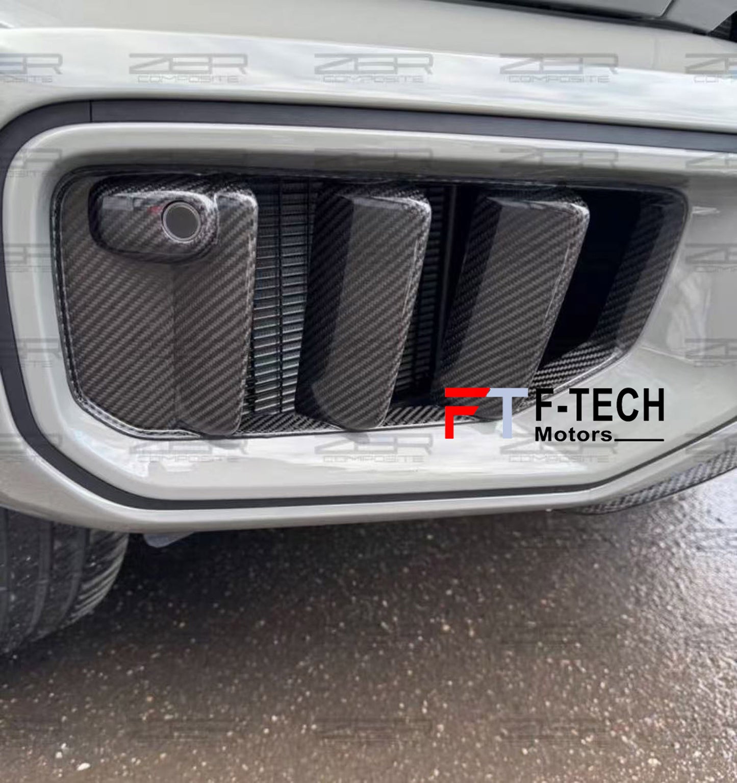 Dry Carbon Fiber Front Bumper Inserts Vents For Mercedes Benz G Class W465 G63 AMG 2025+