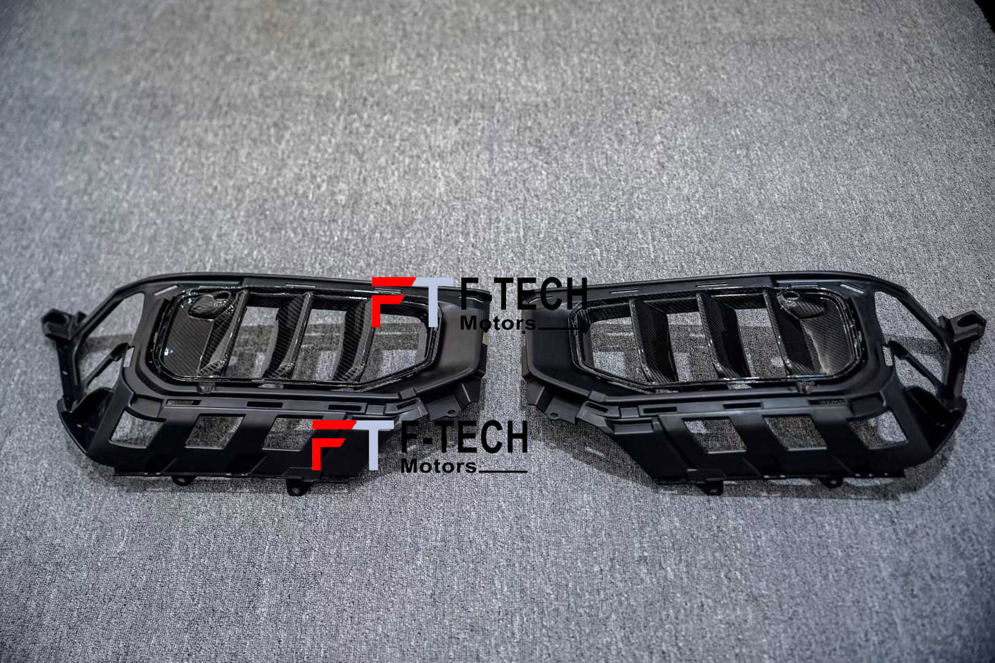 Dry Carbon Fiber Front Bumper Inserts Vents For Mercedes Benz G Class W465 G63 AMG 2025+