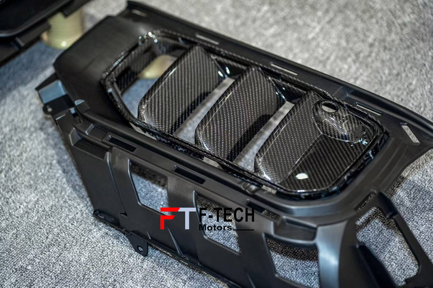 Dry Carbon Fiber Front Bumper Inserts Vents For Mercedes Benz G Class W465 G63 AMG 2025+