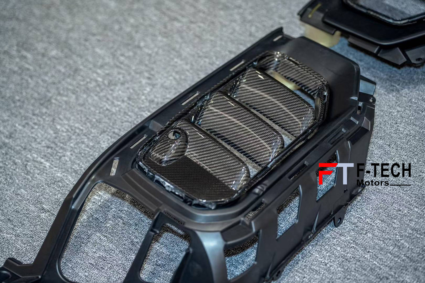 Dry Carbon Fiber Front Bumper Inserts Vents For Mercedes Benz G Class W465 G63 AMG 2025+
