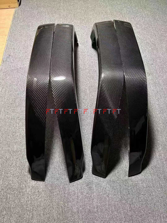 Dry carbon fiber wide fender flares for Mercedes Benz G Class W463A W464 G63 AMG 2019 - 2023