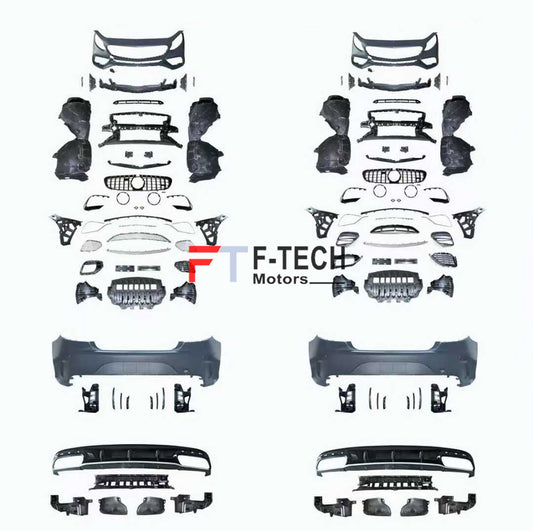 S63 AMG Style Body Kit For Mercedes Benz S Class Coupe C217 2015 - 2021