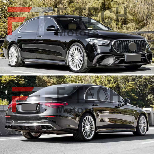 S63 AMG Style Conversion Body Kit For Mercedes Benz S Class W223 2021 - 2025