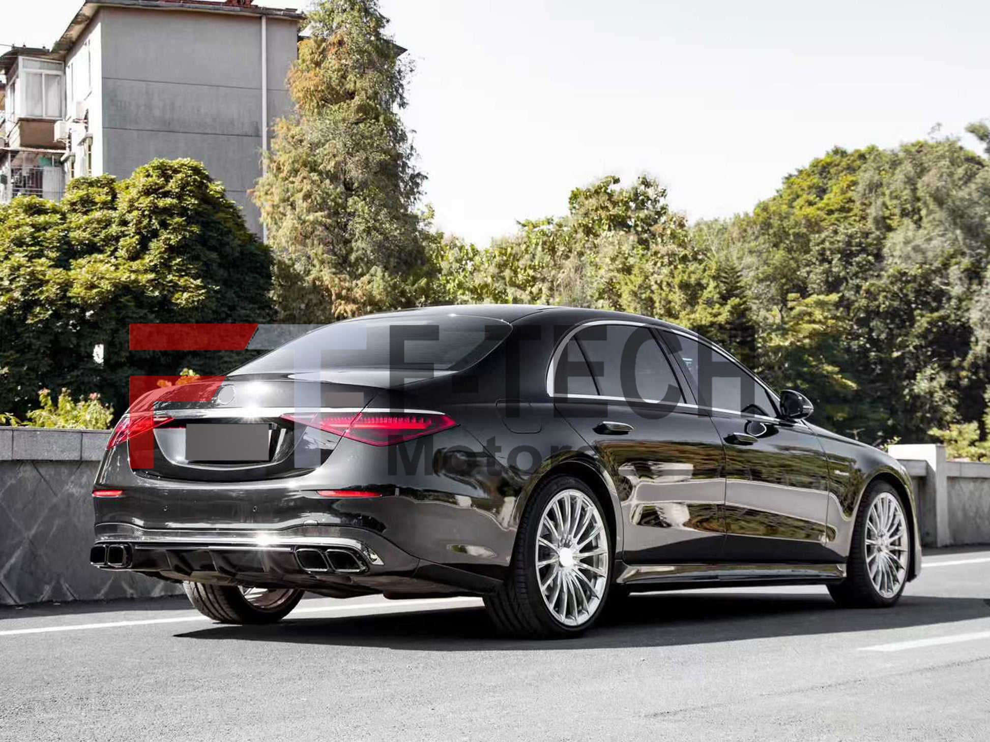 S63 AMG Style Conversion Body Kit For Mercedes Benz S Class W223 2021 - 2025