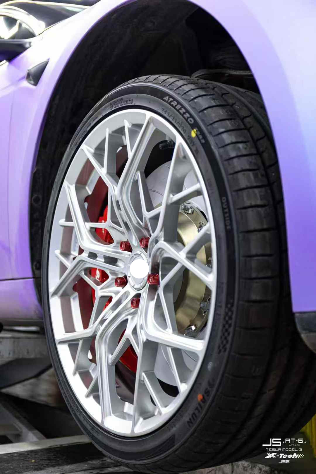 Custom Forged Wheels For Tesla Model S Plaid X 3 Y Cybertruck