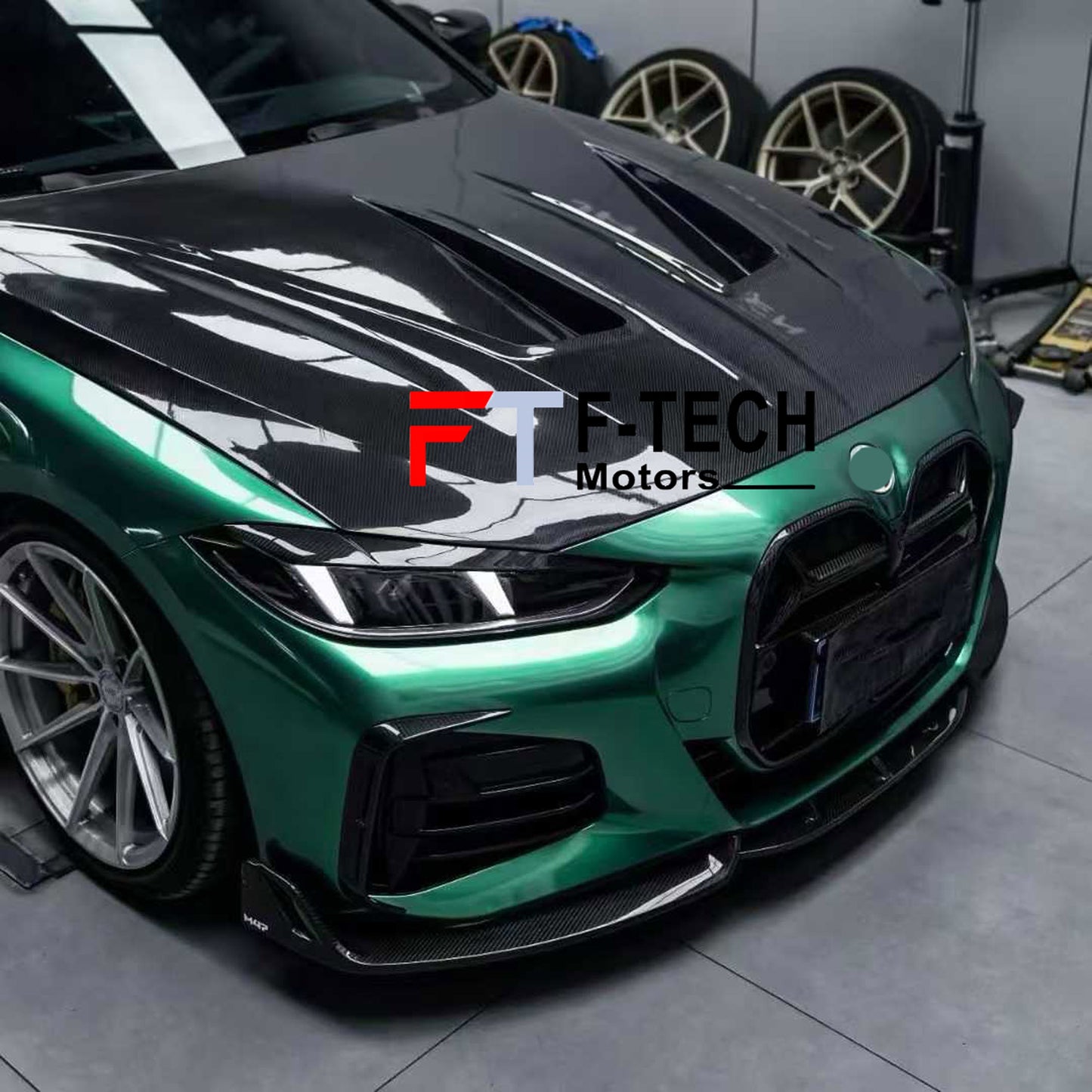 Carbon Fiber Hood Bonnet For BMW 4 Series G22 G23 G26 2024+Novitec
