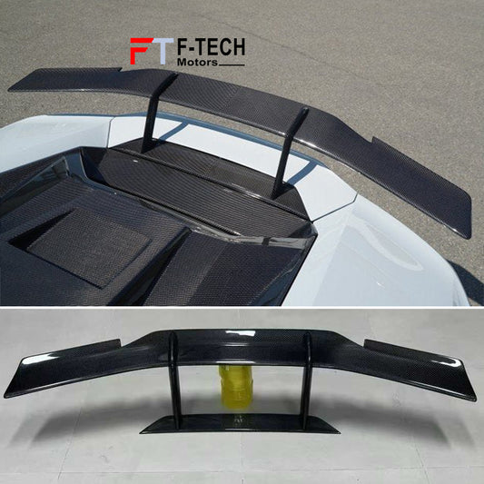 Dry Carbon Rear Wing Spoiler For Lamborghini Huracan Evo 2019+ Novitec