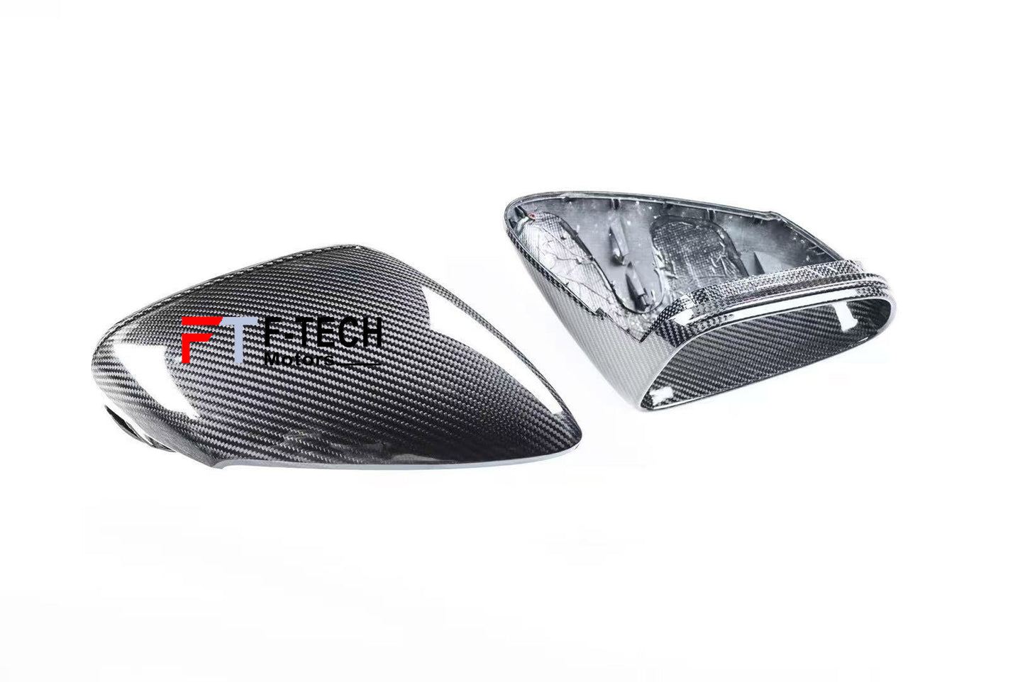 Dry Carbon Fiber Mirror Replacement Covers for Porsche 911 992 Carrera 4 Turbo S 2019 - 2022