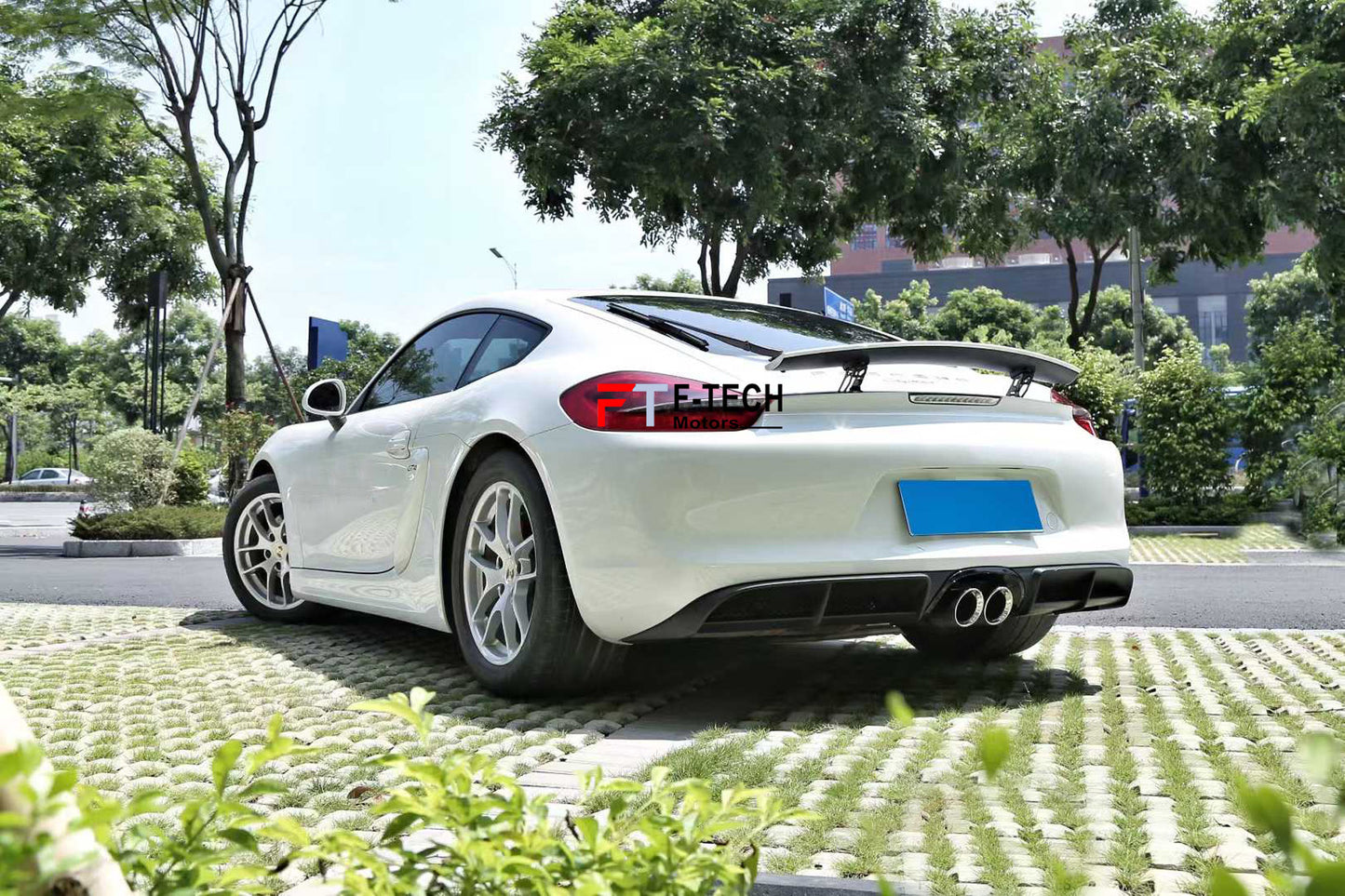 Body Kit GT4 Style For Porsche 718 Cayman Boxster 981 2012 - 2015