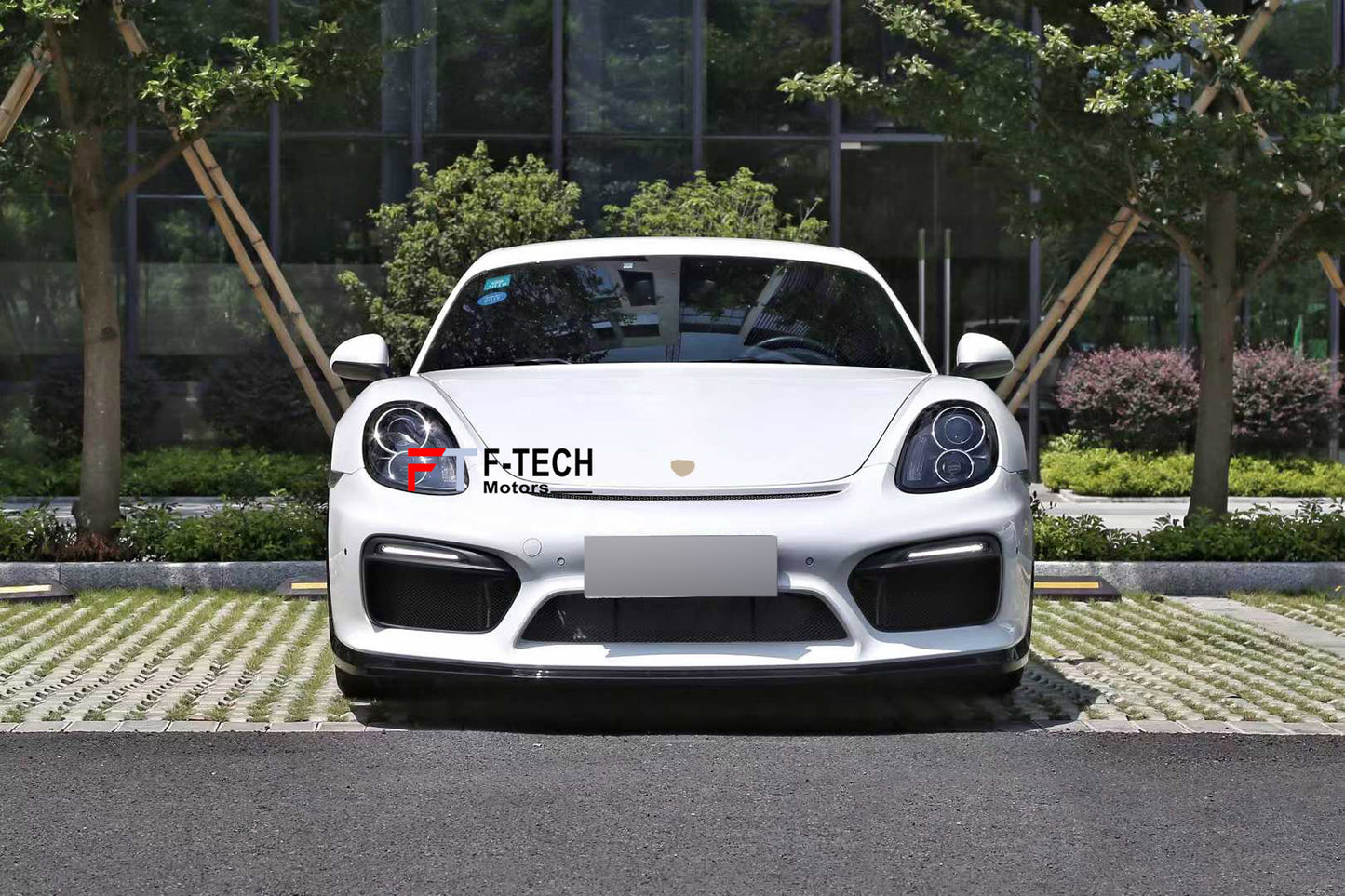 Body Kit GT4 Style For Porsche 718 Cayman Boxster 981 2012 - 2015