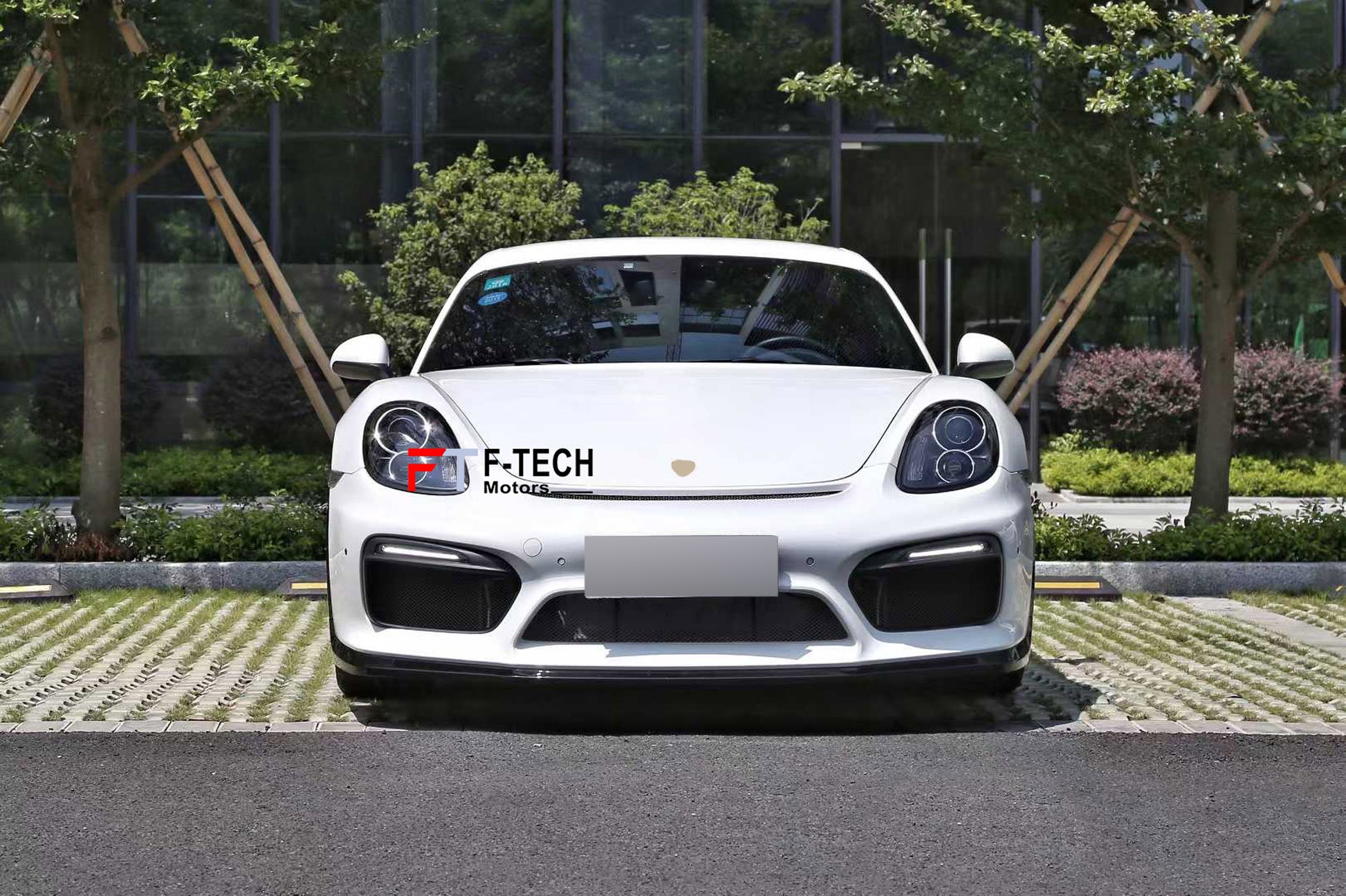 Body Kit GT4 Style For Porsche 718 Cayman Boxster 981 2012 - 2015