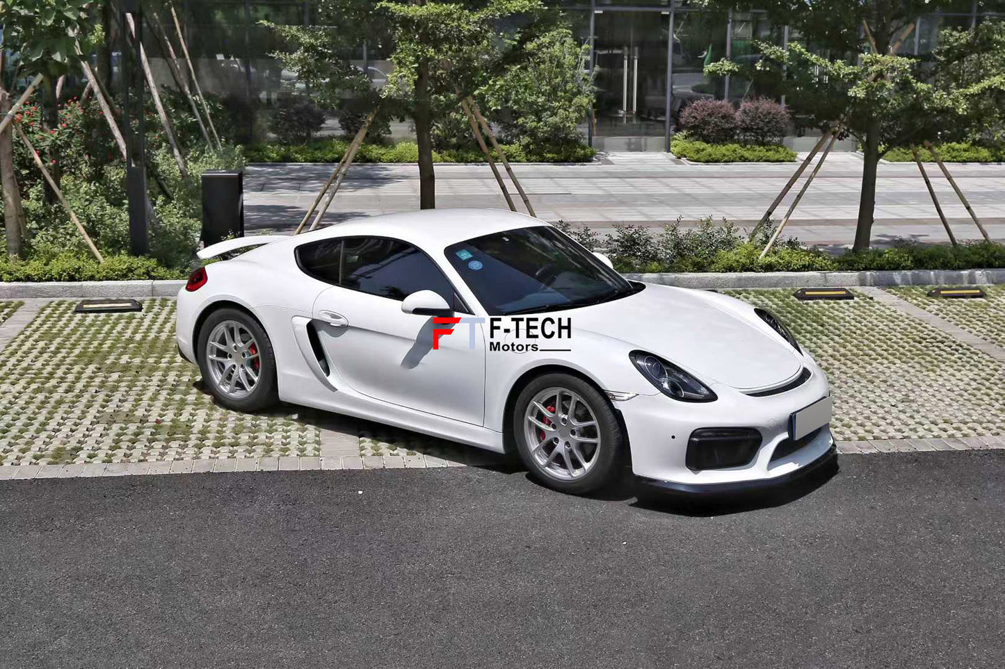 Body Kit GT4 Style For Porsche 718 Cayman Boxster 981 2012 - 2015
