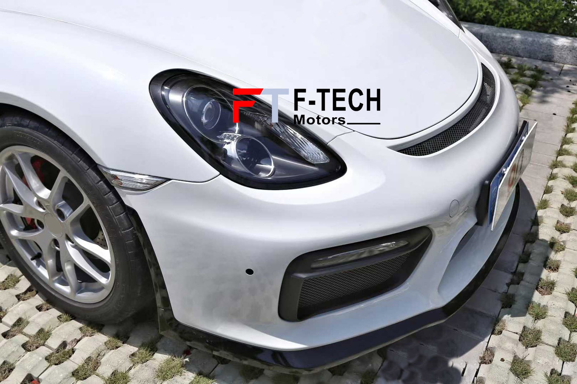 Body Kit GT4 Style For Porsche 718 Cayman Boxster 981 2012 - 2015