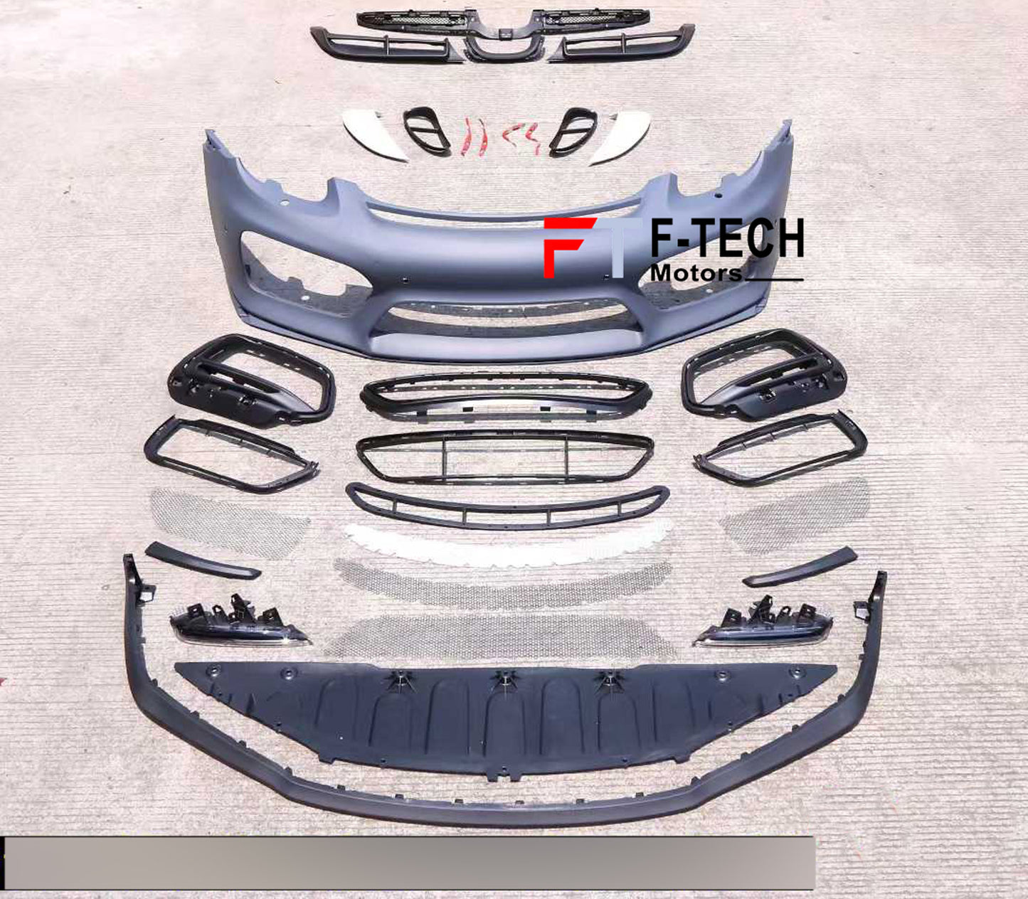 Body Kit GT4 Style For Porsche 718 Cayman Boxster 981 2012 - 2015