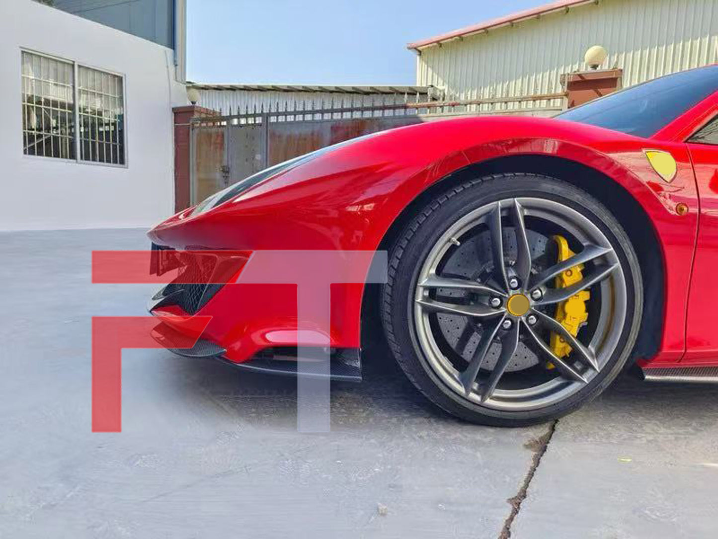 Conversion Pista dry carbon fiber body kit for Ferrari GTB 2015 - 2019