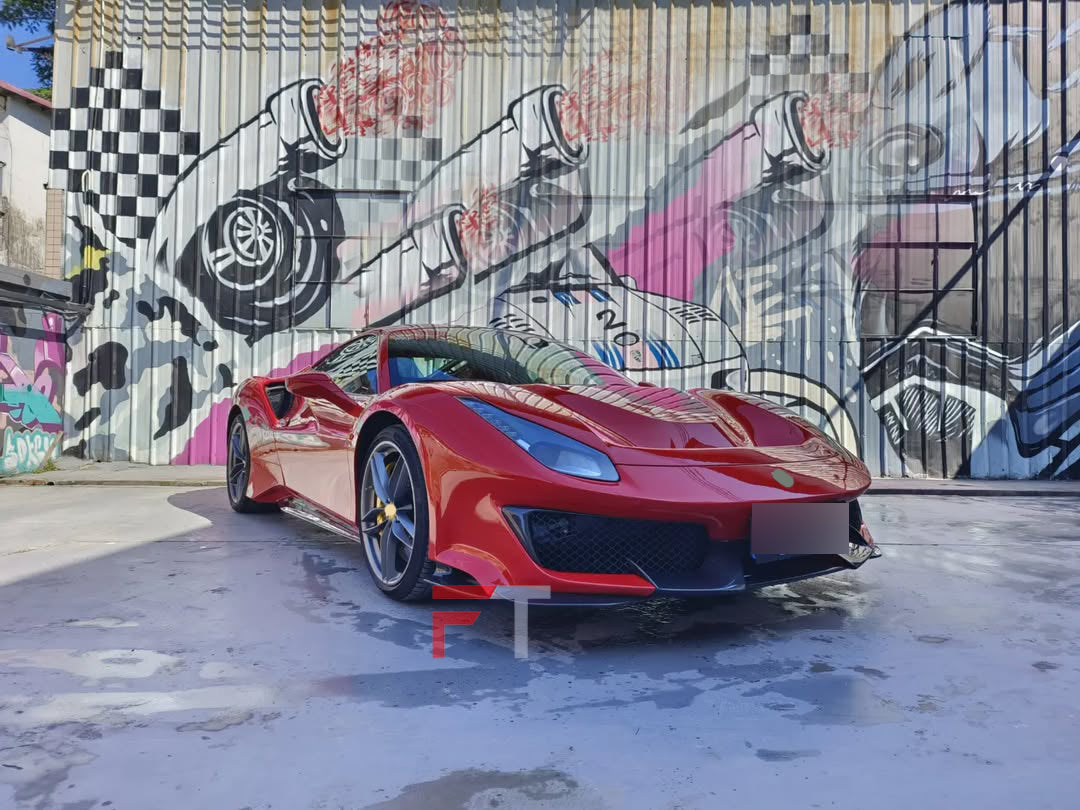 Conversion Pista dry carbon fiber body kit for Ferrari GTB 2015 - 2019