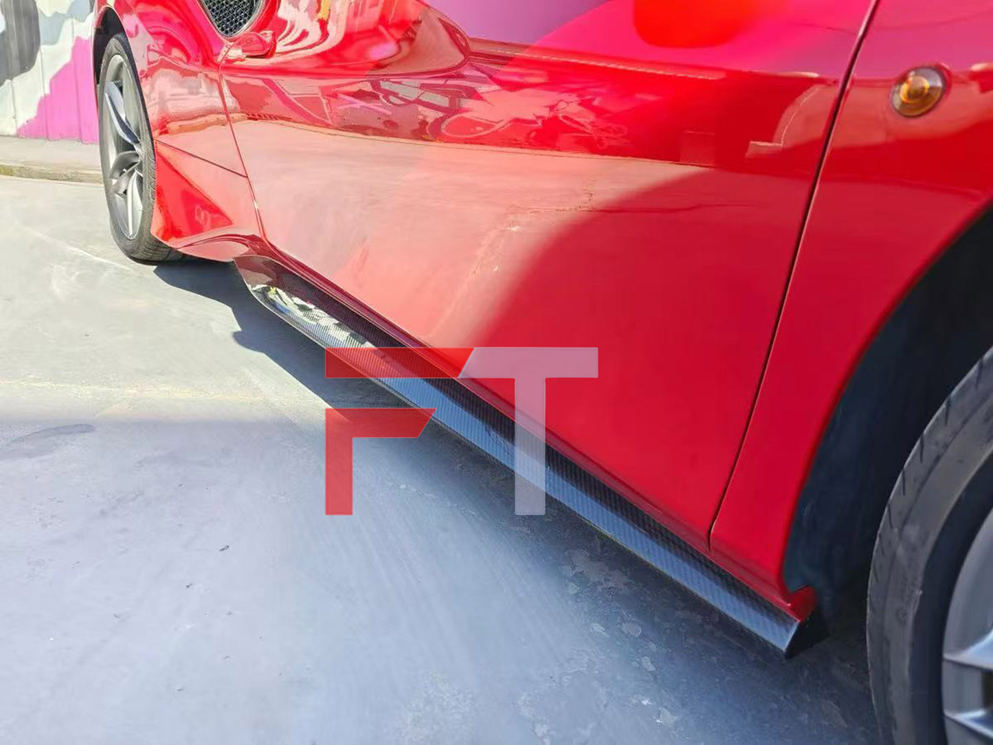 Conversion Pista dry carbon fiber body kit for Ferrari GTB 2015 - 2019
