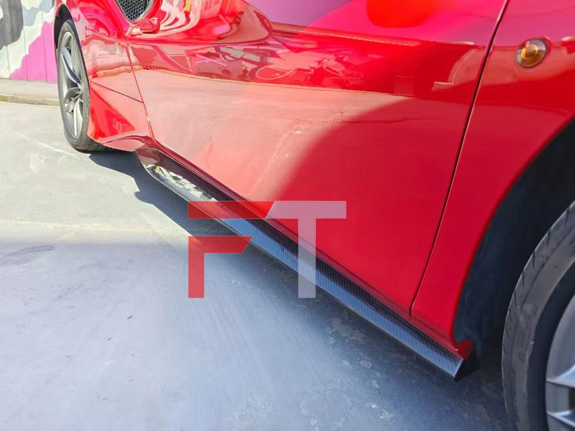 Conversion Pista dry carbon fiber body kit for Ferrari GTB 2015 - 2019