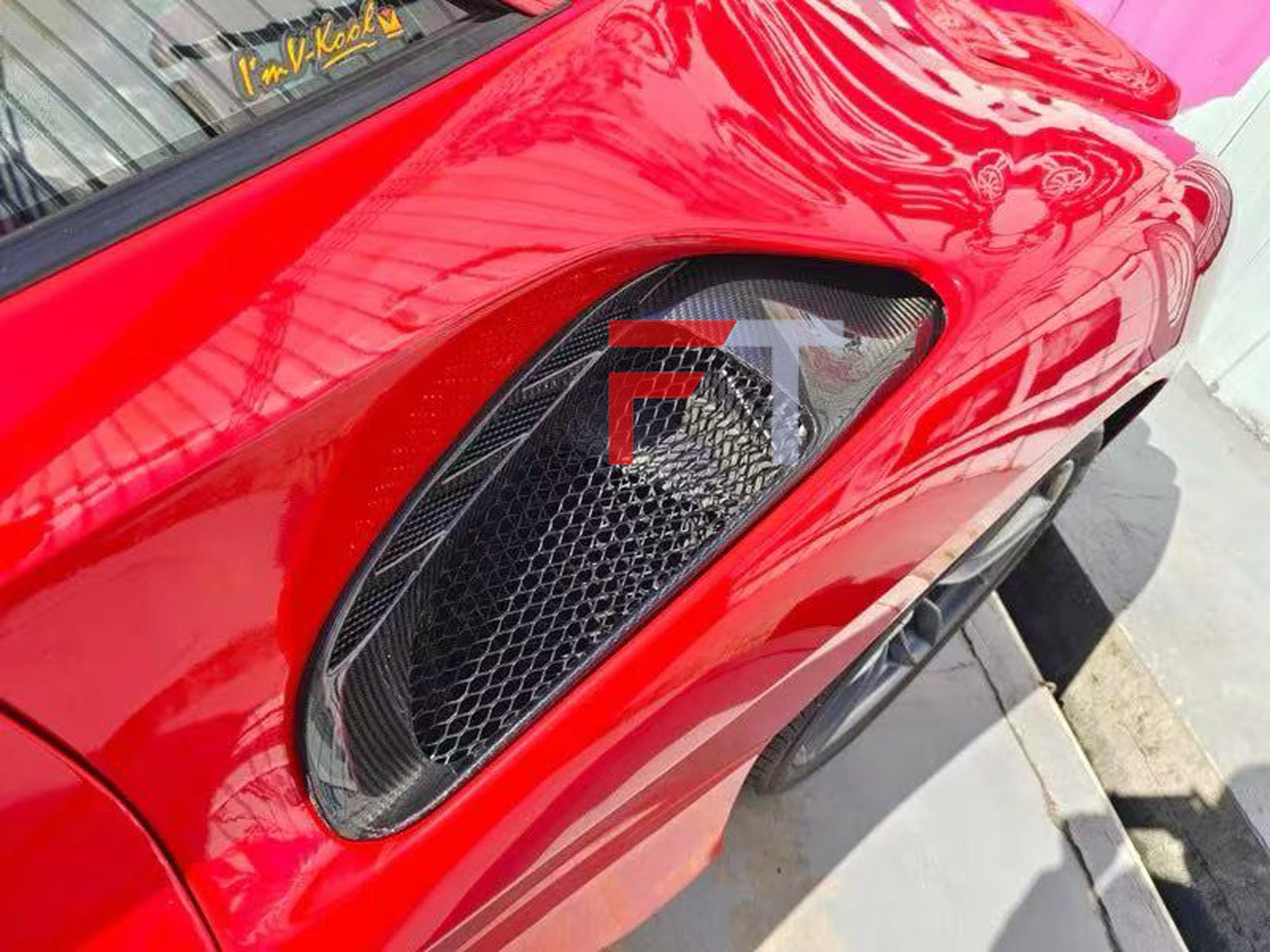 Conversion Pista dry carbon fiber body kit for Ferrari GTB 2015 - 2019