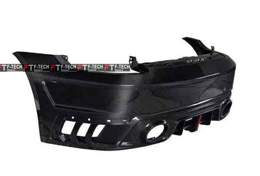 Dry Carbon Fiber Rear Bumper Diffuser For Porsche 911 992.1 Turbo S 2019 - 2024