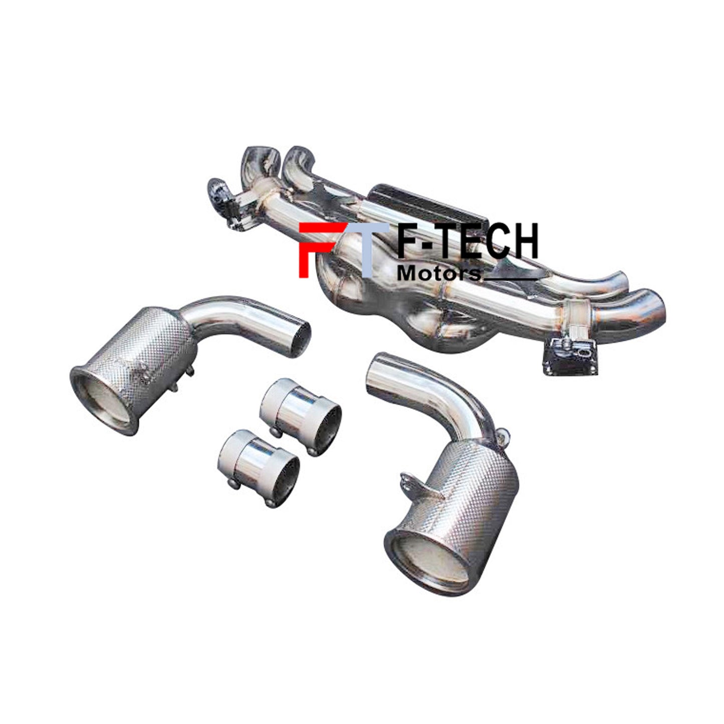 F Tech Motors Exhaust System Catback for Porsche 911 992 Carrera 4 S 4S Cabriolet 2019 - 2024