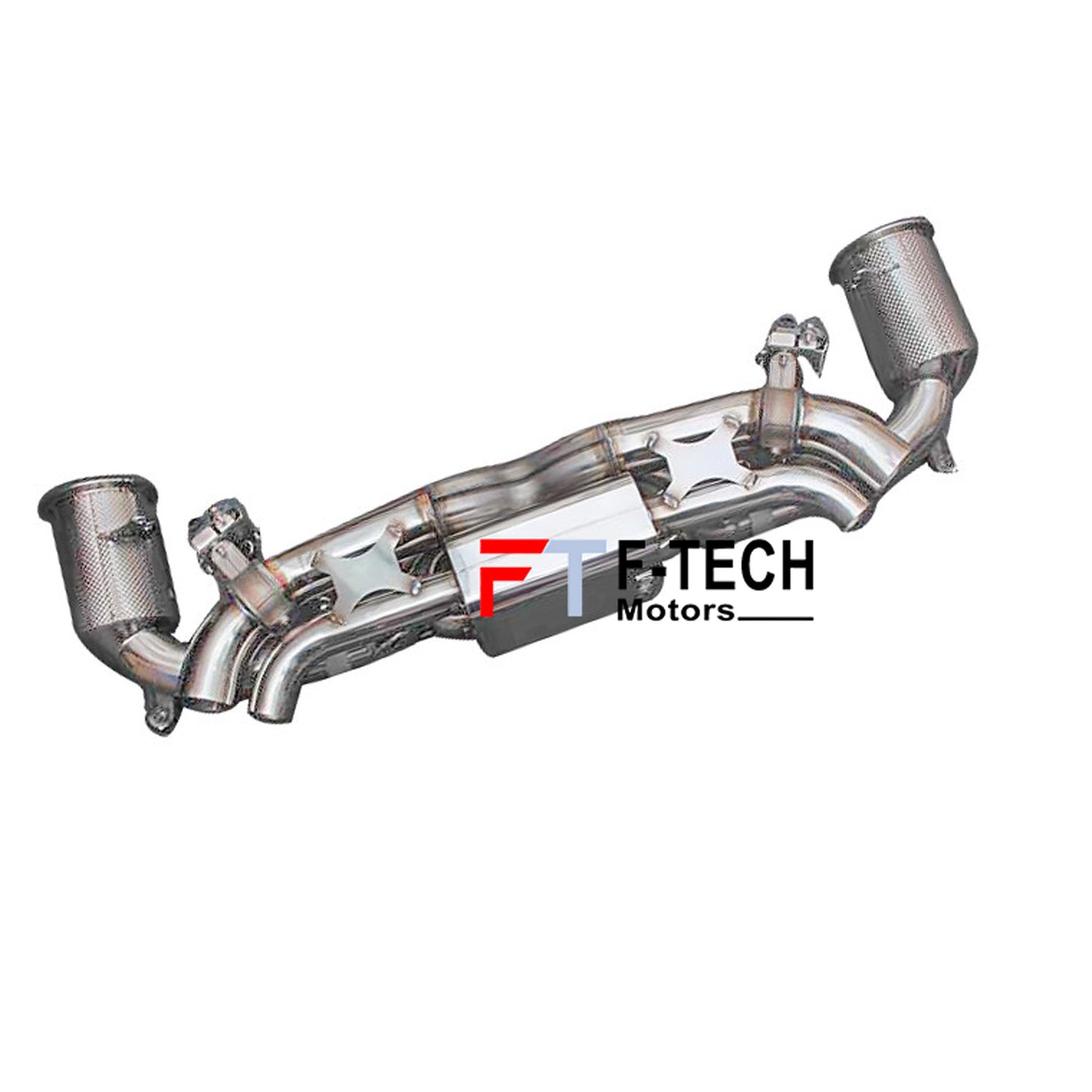 F Tech Motors Exhaust System Catback for Porsche 911 992 Carrera 4 S 4S Cabriolet 2019 - 2024