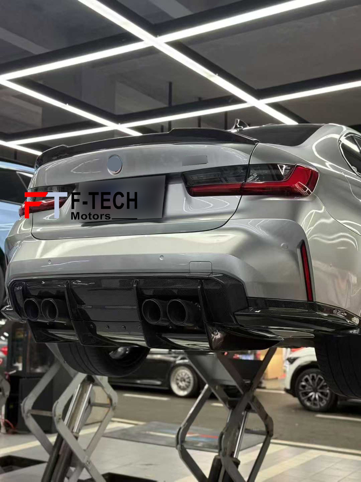 Dry Carbon Rear Diffuser For BMW G80 M3 G82 M4 2020 - 2024