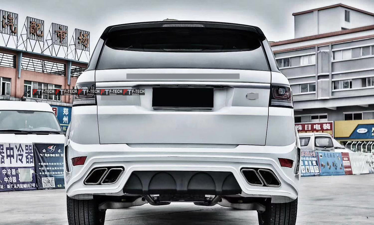 Rear Bumper Assembly For Range Rover Sport L494 2014 - 2017 Diffuser Tips